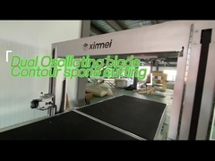 เครื่องตัดโฟมแบบรวดเร็ว เครื่องตัดโฟมอุตสาหกรรมระบบสั่นคู่