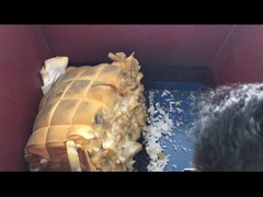 สปองจิ้งจอกการฉีกย้อนกลับไป เครื่อง PU ผสมถุงกระเป๋าครบถ้วนพัสดุผสม