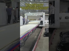 เครื่องตัดฟอง PU เครื่องแบบใหม่ที่มีฟังก์ชันของเครื่องแยกลูปเปอร์