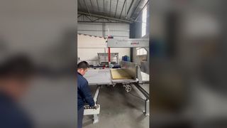 TDC-4 เครื่องตัดแนวตั้งโฟม 2.38kw PU Foam Block Strip Cutter สำหรับ EPE Pearl Cotton และ Multi-m