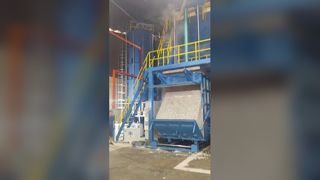 C619 15T Rebond Block Foaming Machine 33.5kW 15m³ถัง 4 บล็อก / ชม. สำหรับการรีไซเคิลโฟม PU ขยะ