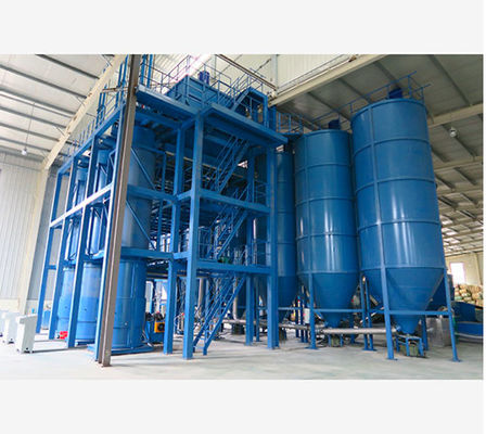 เครื่องทำโฟมฟองกลม Rebonded Foam Regenerative Rebonded Foam Machine