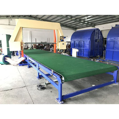 TDSA-2150 Vacuum Suction Soft Belt Conveyor Horizontal Foam Splitting Machine 0-50m/min Slicing