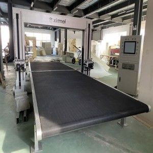 มีดเครื่องตัดโปรไฟล์โฟมสั่นคู่ เครื่องตัดโฟมแนวนอน