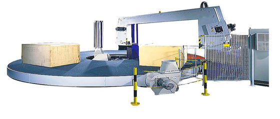 Sponge Carousel แบ่ง Cnc เครื่องตัดฟองหมุน PLC การควบคุมอัตโนมัติ