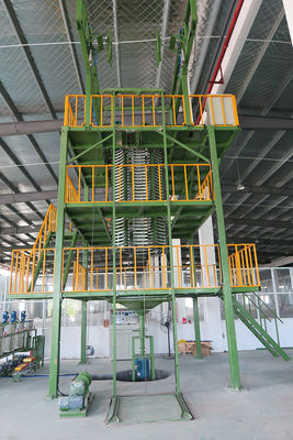 High Output Vertical Cylinder PU Foam Continuous Foaming Machine with 3000kg/h Production Capacity