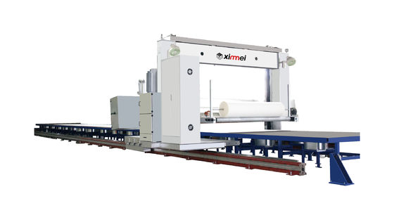 High Precision PU Foam Cutting Machine with Reciprocal Vacuum Cutting and Servo Motor for Smooth Foam Sheet Slicing