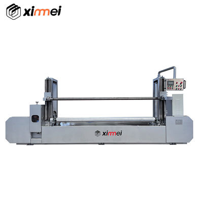 เครื่องปอกโฟม CNC ความแม่นยำสูงปรับความหนาได้สำหรับม้วนโฟม PU ทรงกระบอก