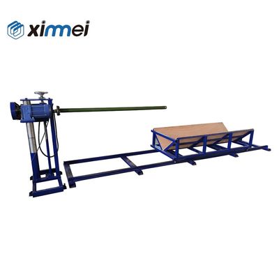 เครื่องเจาะเจาะในศูนย์กลางของฟองเพื่ออนุญาตให้สปองค์บาร์จะใส่สําหรับเครื่อง peeling Skiving กระบอกฟองในลวดยาวอันไม่จํากัดความยาวบางเป็น Pr-เครื่องสําหรับการประมวลผล peeling